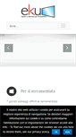 Mobile Screenshot of eku.it