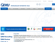 Tablet Screenshot of eku.pl